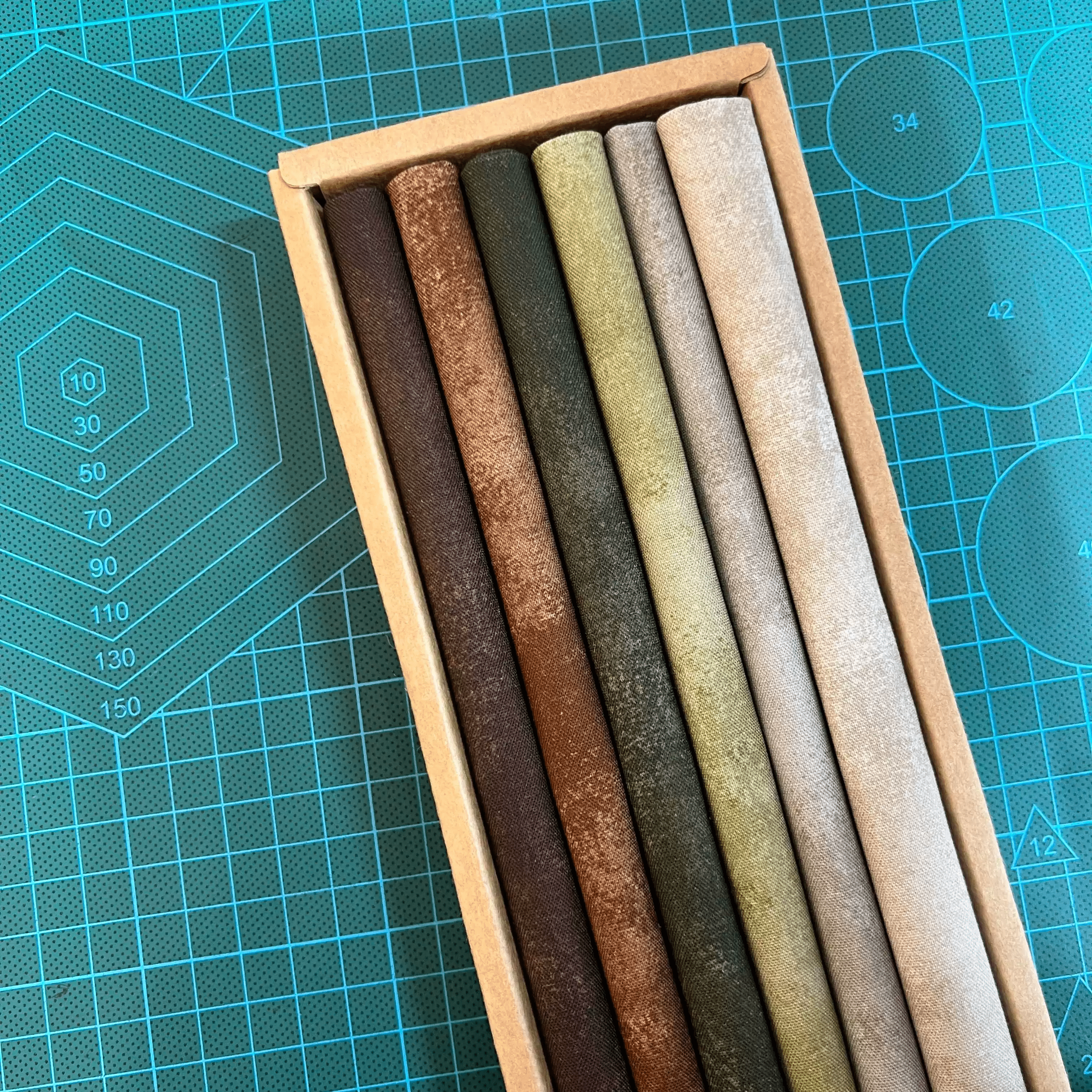 Cotton Embroidery Cloth Series  - Multi-color Embroidery Fabric | Nice For Diy Needlework  - Combination C - image 3