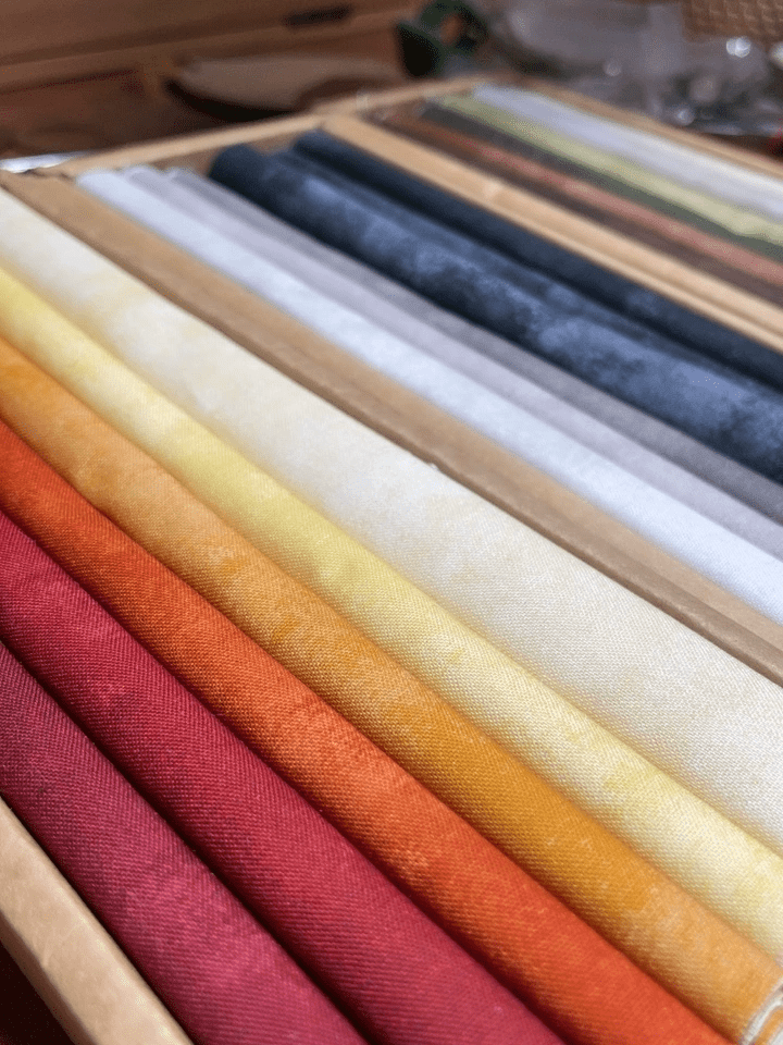 Cotton Embroidery Cloth Series  - Multi-color Embroidery Fabric | Nice For Diy Needlework  - image 6