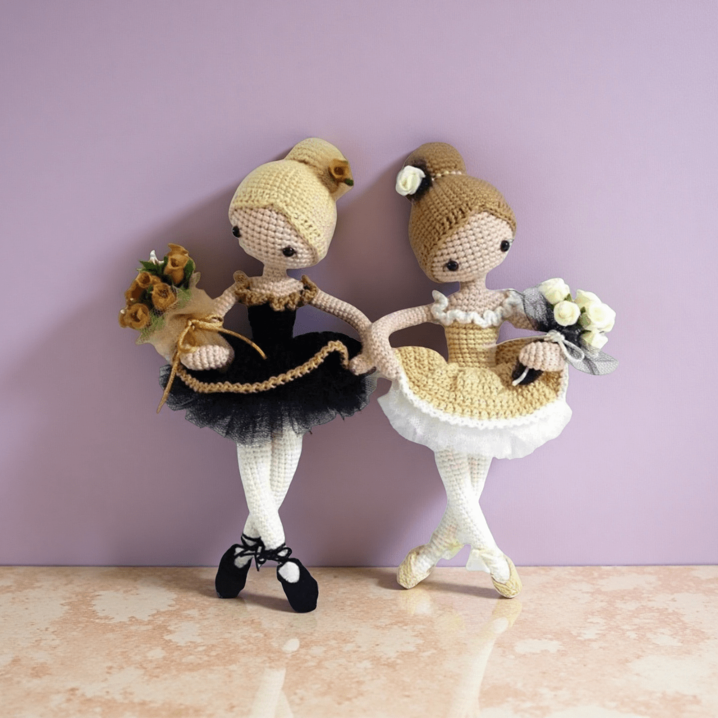 Diy Handmade Dancing Girls Crochet Kit - Crocheted Plush Doll Collection | Perfect Gift For Dancing Lovers - image 3