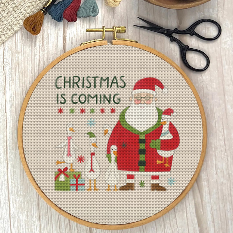  Cross Stitch Kit - Christmas Advent  | Diy Christmas Handicraft | Festival Stitch Artwork - image 4