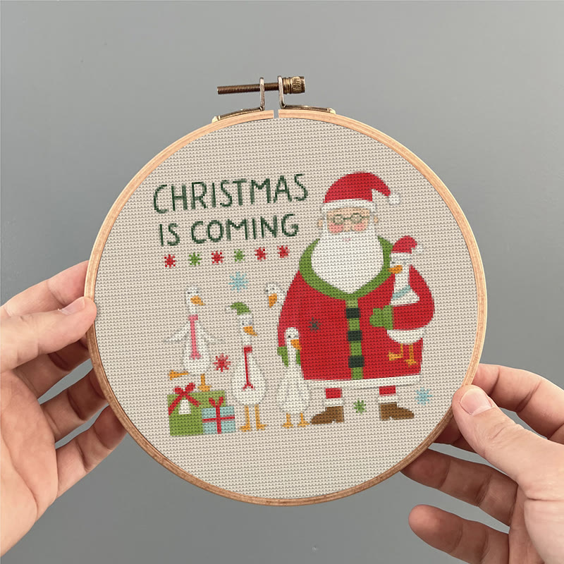  Cross Stitch Kit - Christmas Advent  | Diy Christmas Handicraft | Festival Stitch Artwork - image 3