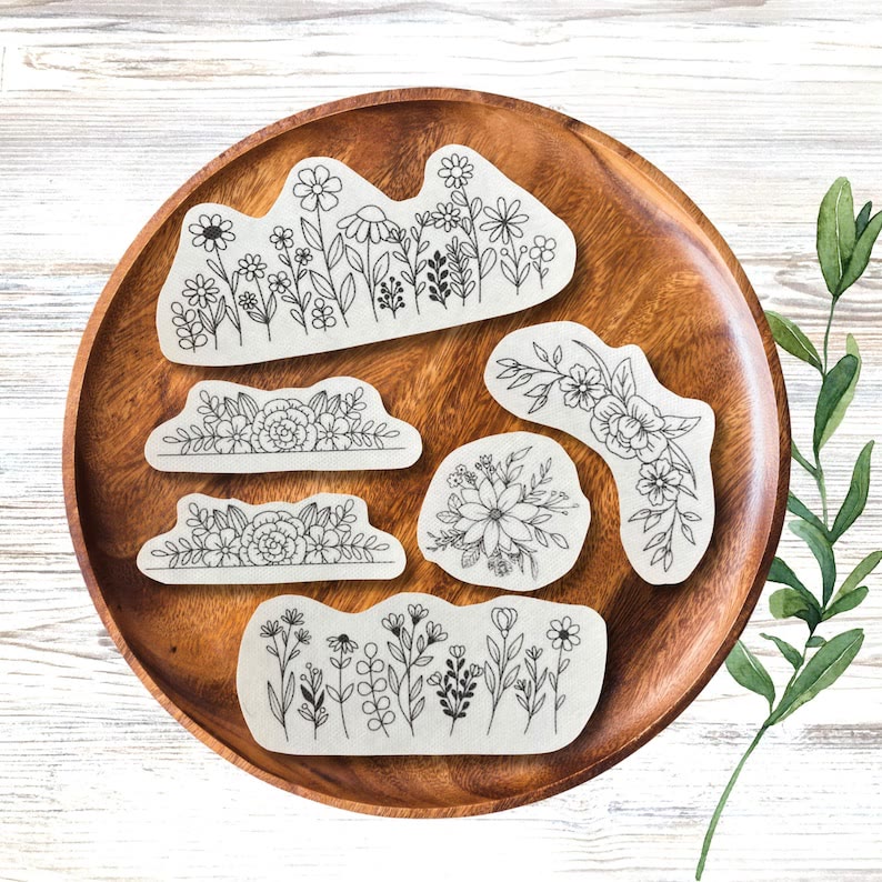  Wildflowers Stick And Stitch Patterns | Diy Floral Embroidery | Perfect For Handmade Crafters - image 2