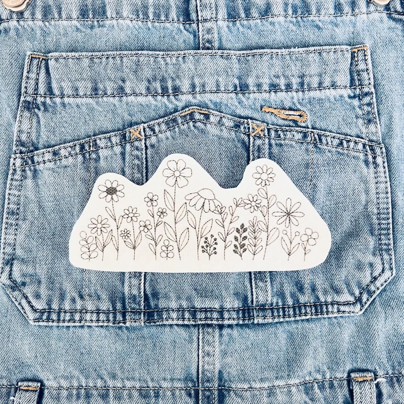  Wildflowers Stick And Stitch Patterns | Diy Floral Embroidery | Perfect For Handmade Crafters - image 4