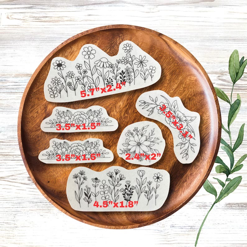  Wildflowers Stick And Stitch Patterns | Diy Floral Embroidery | Perfect For Handmade Crafters - image 3