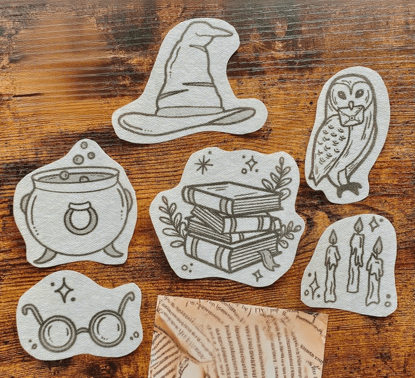  Magical Wizard Stick And Stitch Patterns | Suitable For Diy Project | Halloween Embroidery Stitch - image 1