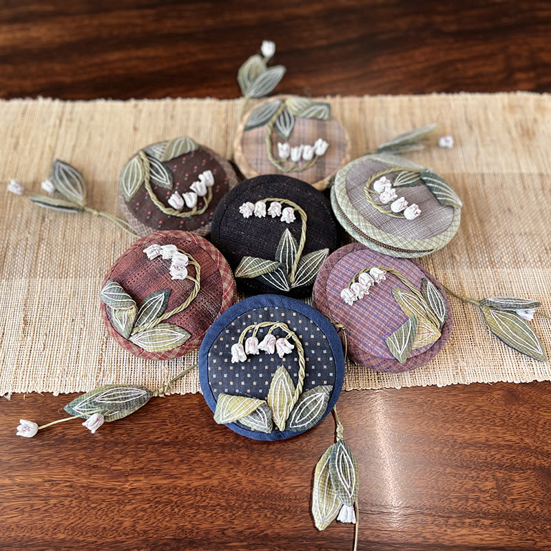 Handmade Mini Coin Purse Kit | Diy Floral Handicraft |  Nice Gifts For Mom - image 2