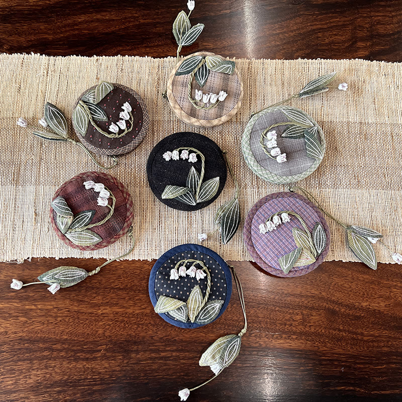 Handmade Mini Coin Purse Kit | Diy Floral Handicraft |  Nice Gifts For Mom - image 1