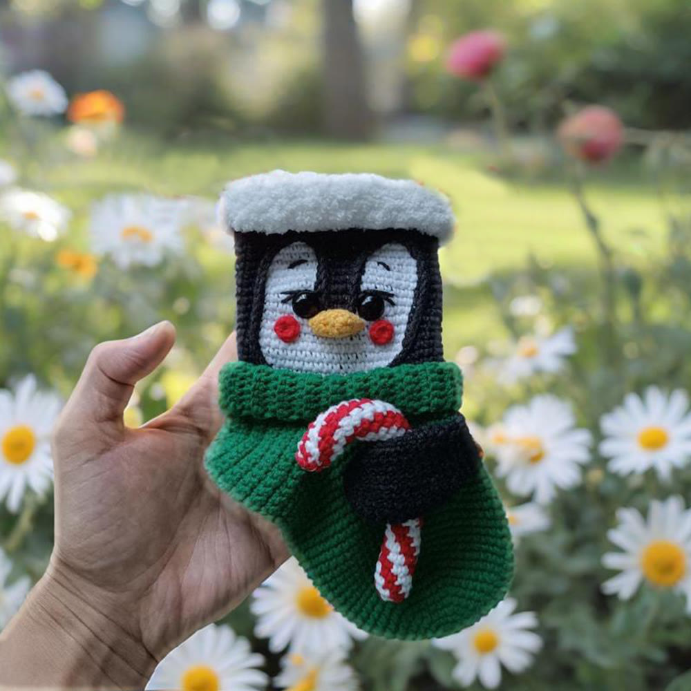 Diy Handmade Christmas Stocking Crochet Kit - Unique Christmas Tree Decor | Perfect Holiday Gifts  - A - image 2