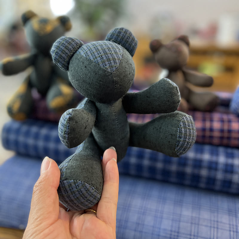 Embroidery Adorable Bear Kit | Unique Handmade Gifts For Child | Nice Craft For Bag Decoration  - B - image 3