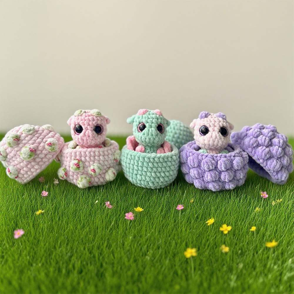 Diy Handmade Baby Dragons And Eggs Kit - Cute Handmade Craft | Perfect Toy For Kids - image 3