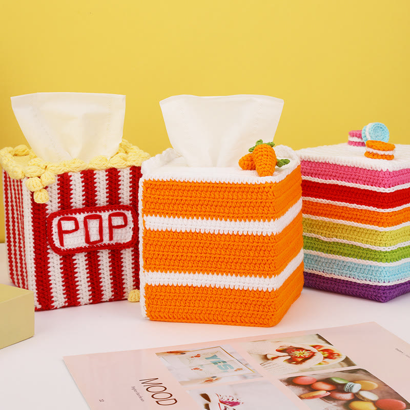 Diy Handmade Tissue Box Kit - Colour Handmade Craft | Nice Home Decoration - image 1
