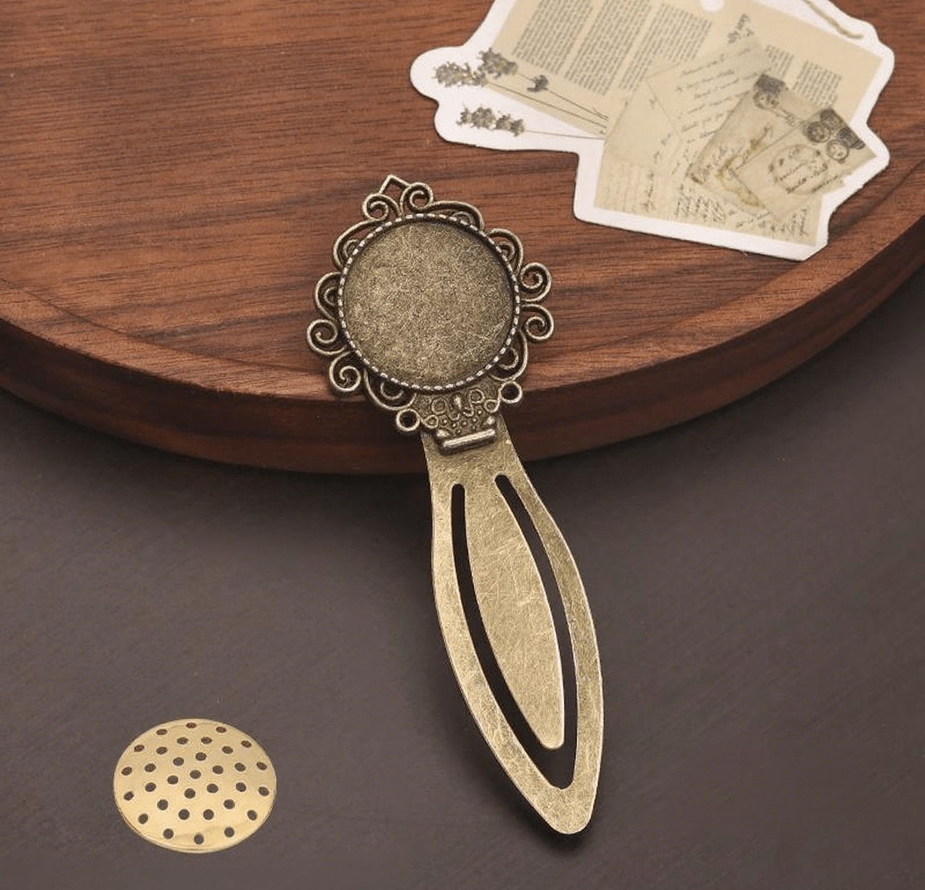 Embroidery Personalized Bookmark | Diy Book Accessories | Gift For Her  - No.3 - Bronze - image 6