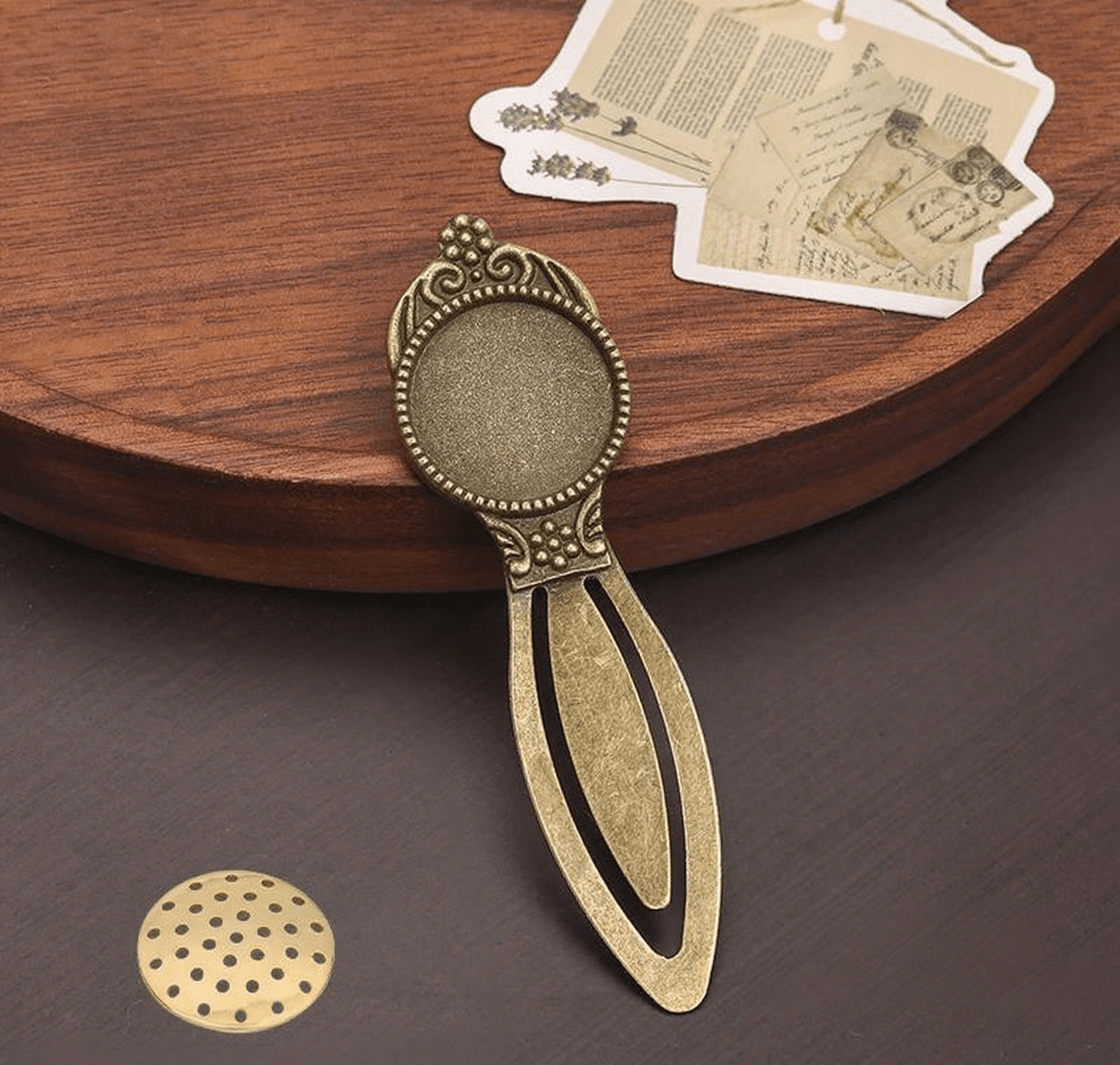 Embroidery Personalized Bookmark | Diy Book Accessories | Gift For Her  - No.2 - Bronze - image 5