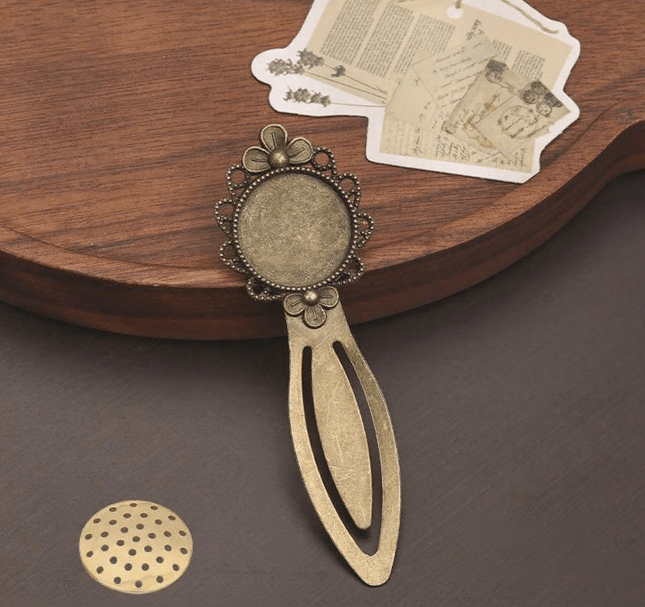 Embroidery Personalized Bookmark | Diy Book Accessories | Gift For Her  - No.1 - Bronze - image 4