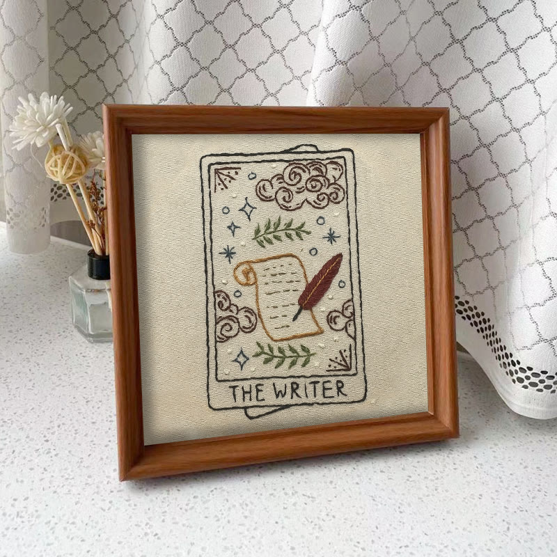Rubbyoo Embroidery Kit - Magic Writer | Beginner Handmade Project | Diy Stitch Craft - Embroidery Kit Plus An Extra Frame - image 10