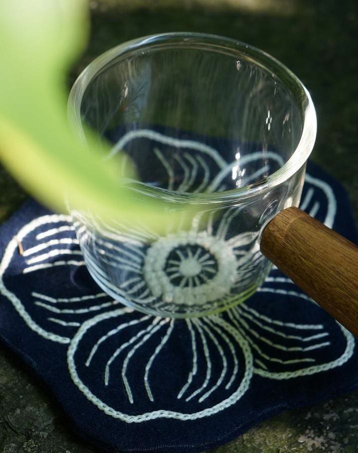 Embroidery Flower Coasters Kit | Creative Desk Decoration | Nice Handmade Gift | Diy Cup Mat - image 2