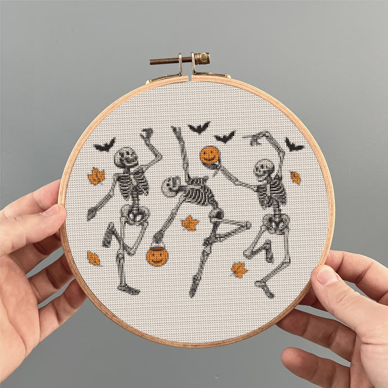  Cross Stitch Kit - Ghost Dance Party | Halloween Needle craft | Perfect For Home Decor - image 5