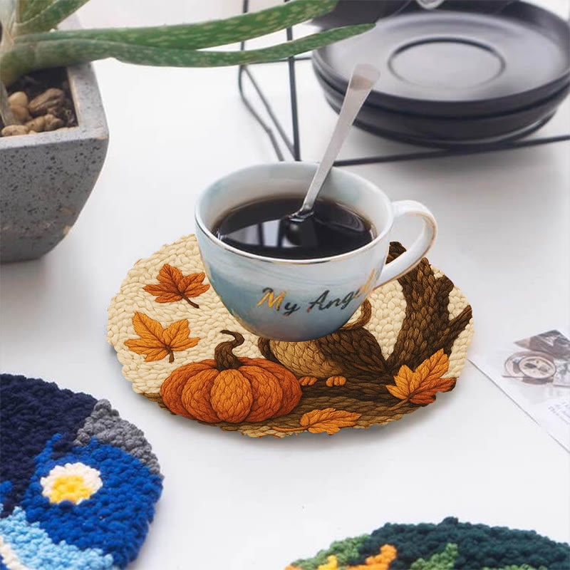 Halloween Owl Punch Needle Kit - Cute Animal Art | Perfect Desk Ornament - image 11