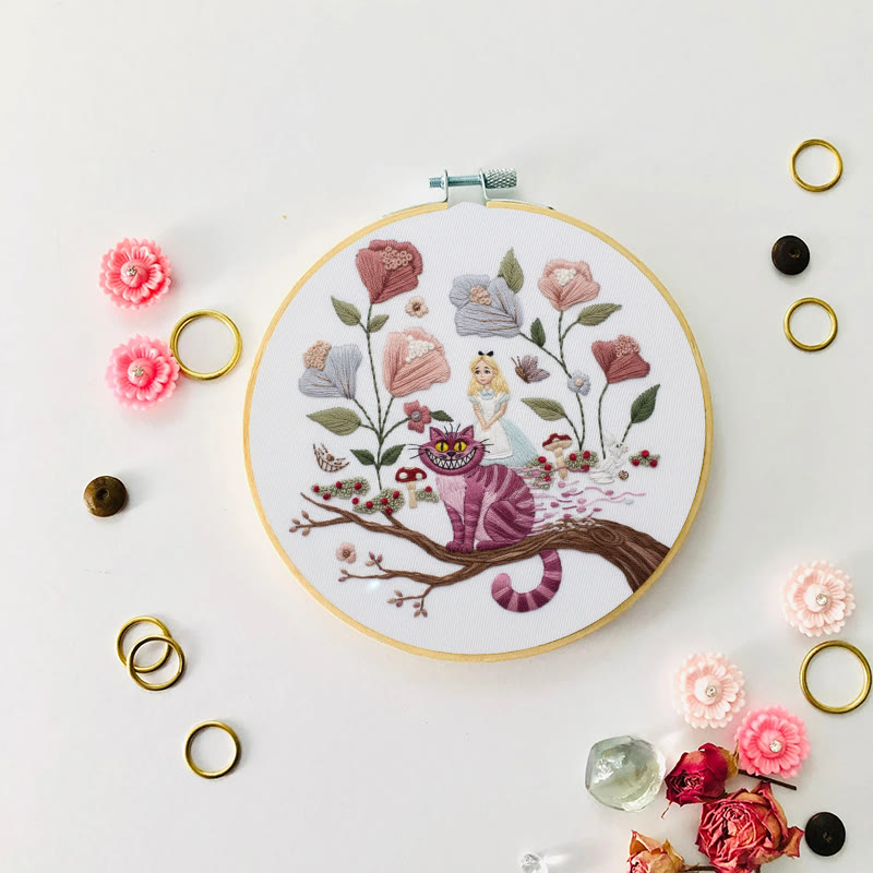 Rubbyoo Embroidery Kit - Whimsical Garden | Adorable Handmade Craft |  Diy Needle Art  - image 6