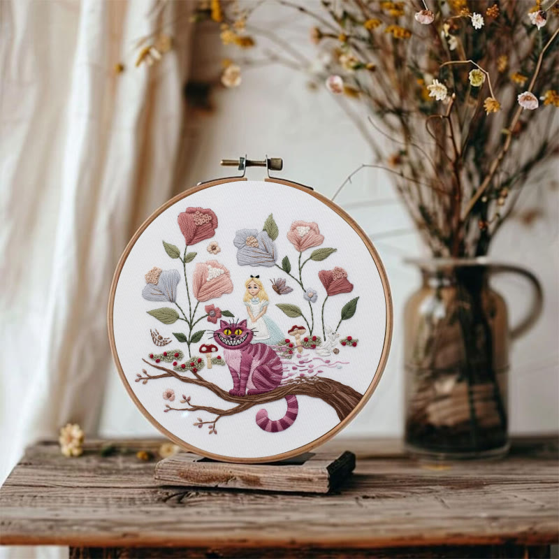 Rubbyoo Embroidery Kit - Whimsical Garden | Adorable Handmade Craft |  Diy Needle Art  - image 7