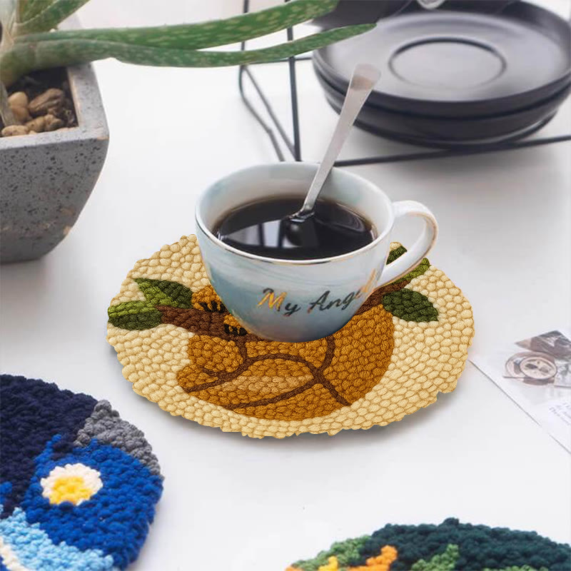 Climbing Sloth Punch Needle Kit - Adorable Animal Craft | Diy Desk Decor - image 10