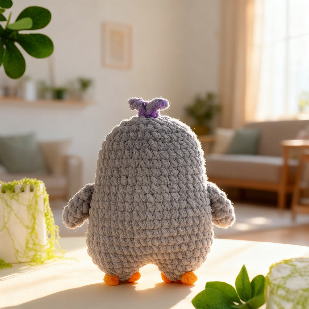 Diy Handmade Lovely Penguin Crochet Kit - Easy Handmade Doll | Perfect Animal Craft For Birthday  - image 4
