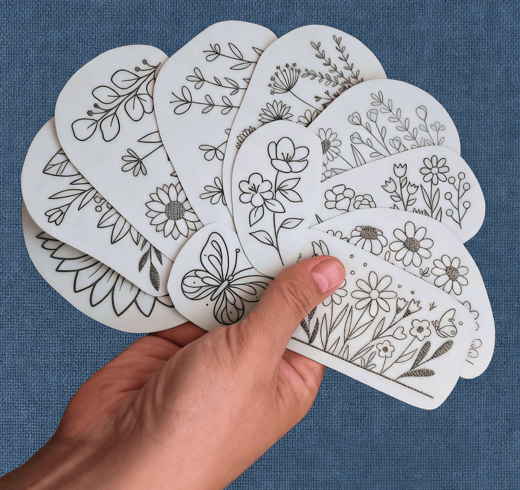  Charming Wildflower Stick And Stitch Patterns | Diy Clothes Decorative Stitch | Perfect Needle Gift For Crafter - image 1