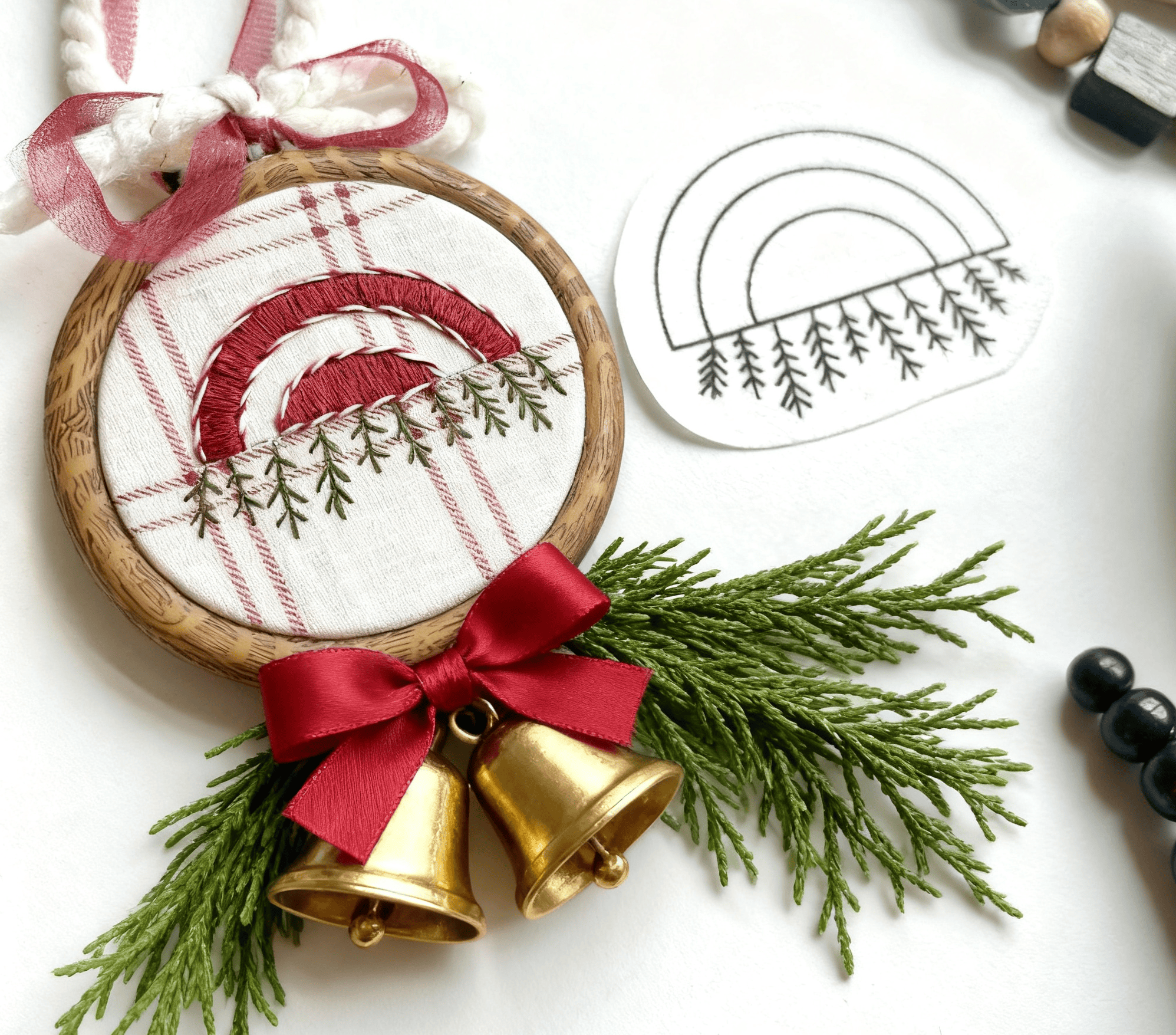 Christmas Stick And Stitch Patterns | Perfect For Diy Handicraft | Nice Holiday Ornaments - image 1