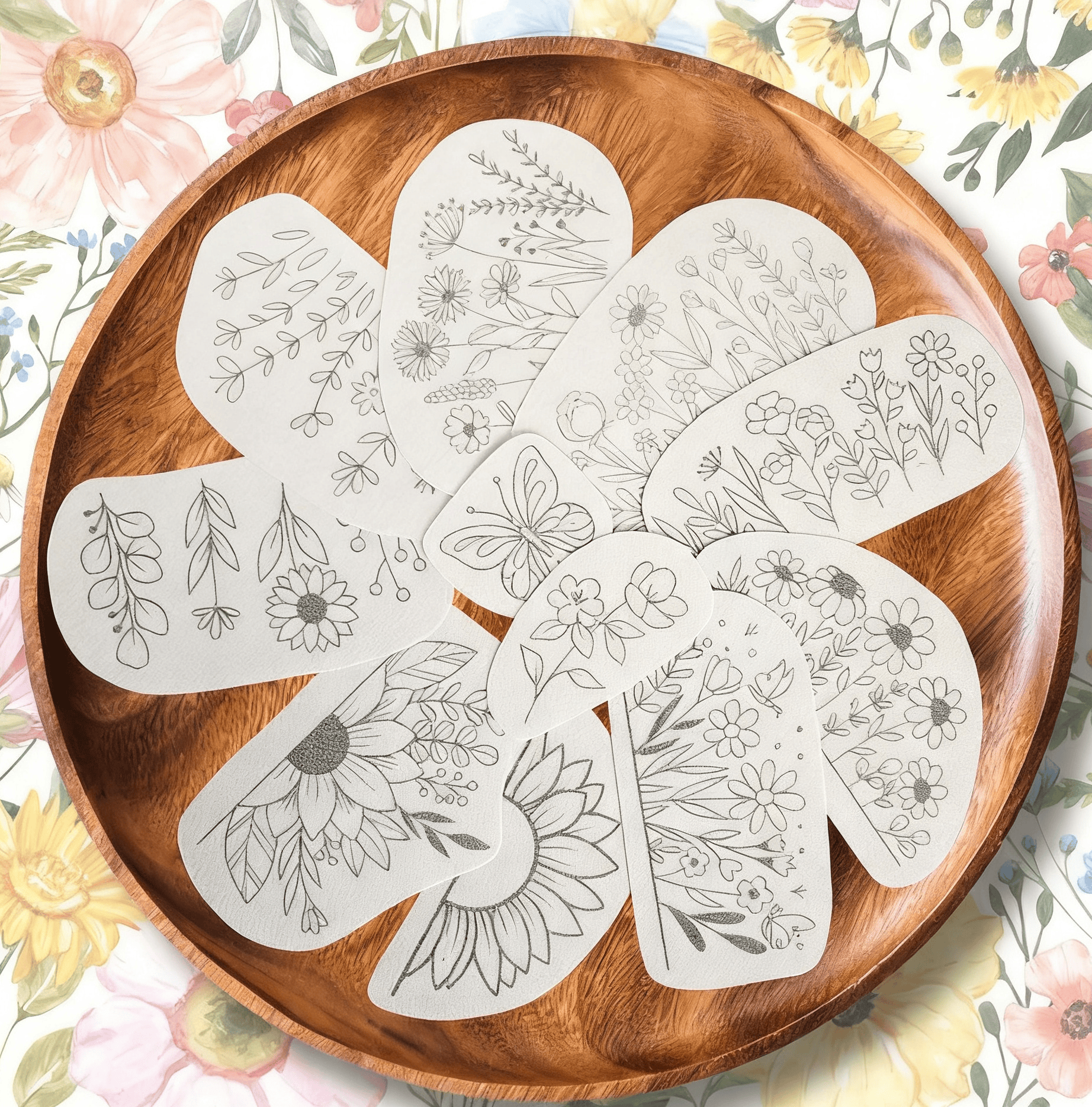  Charming Wildflower Stick And Stitch Patterns | Diy Clothes Decorative Stitch | Perfect Needle Gift For Crafter - image 2