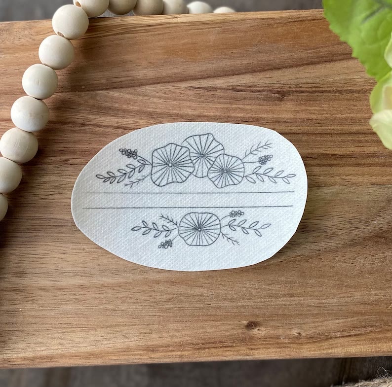 Christmas Stick And Stitch Patterns | Diy Floral Pocket Pair Stick | Creative Pocket Stitch Design  - image 4