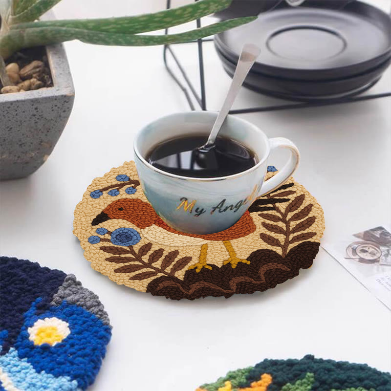 Little Turtledove Punch Needle Kit - Unique Bird Art | Perfect Craft For Beginner - image 11