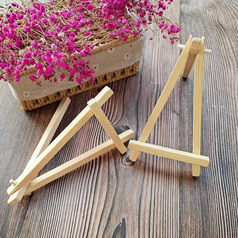 Wooden Embroidery Stand Holder - Tabletop Display Easel | Perfect For Handmade Embroidery Projects - image 3