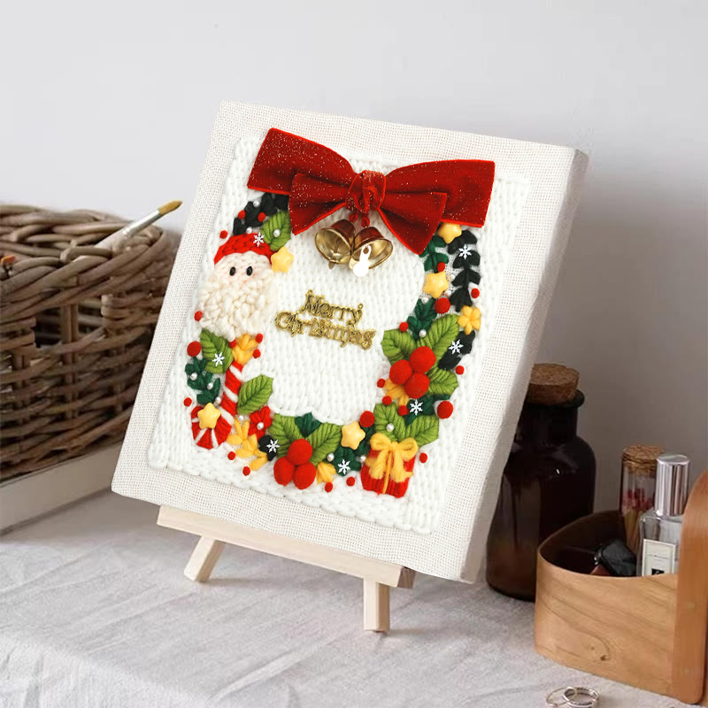 Christmas Series Square Punch Needle Kit - Personalized Needle Craft | Nice Christmas Decorative Gifts  - image 11