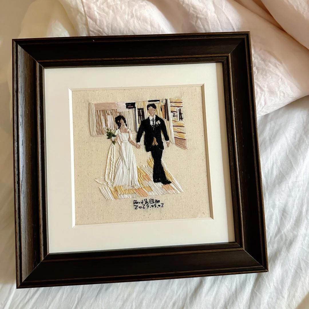Rubbyoo Embroidery Kit - Scenery Series Needlecraft | Diy Home Decor | Unique Housewarming Gift - Romantic Wedding   - image 13