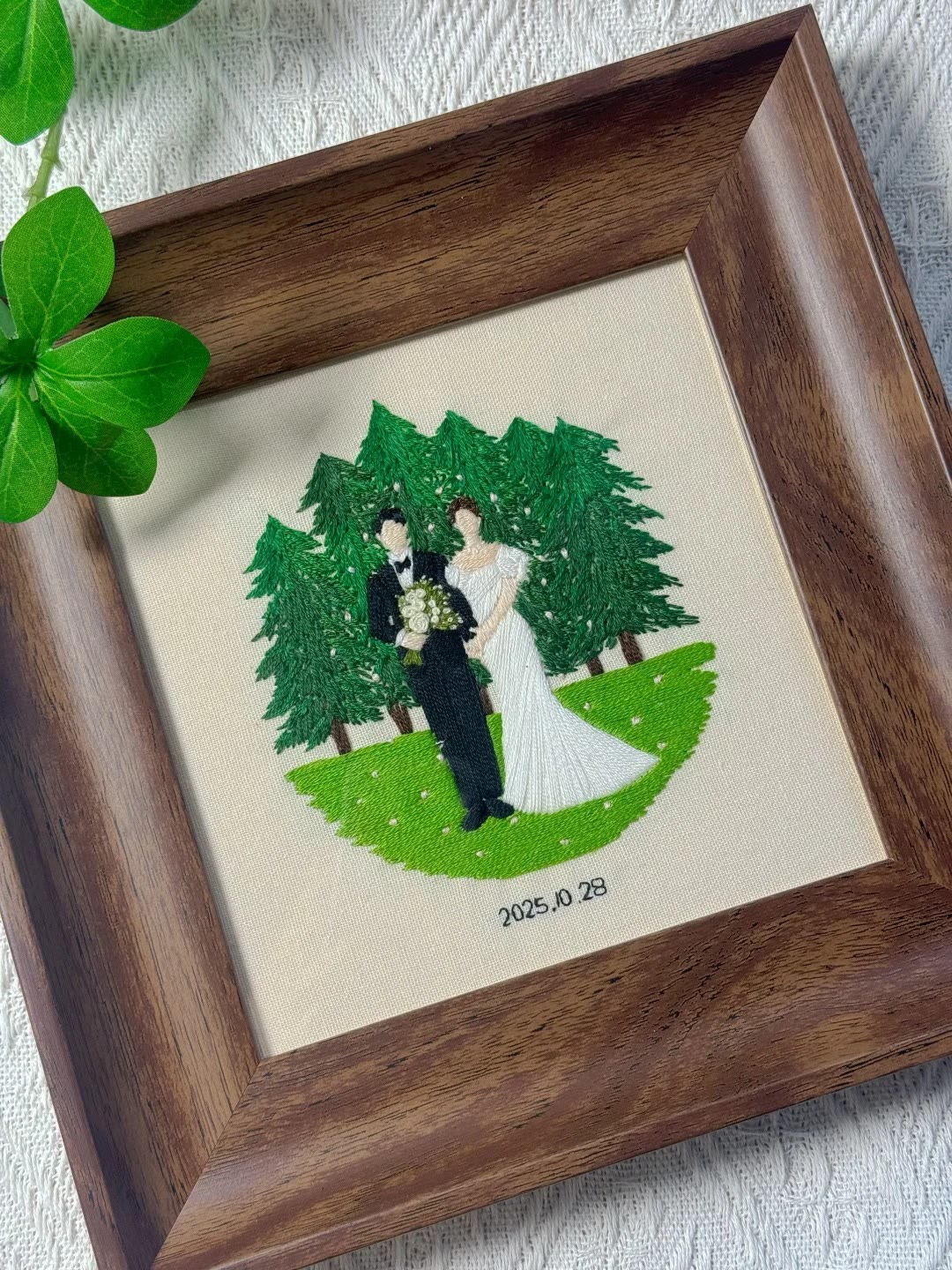Rubbyoo Embroidery Kit - Scenery Series Needlecraft | Diy Home Decor | Unique Housewarming Gift - Forest Wedding - image 15