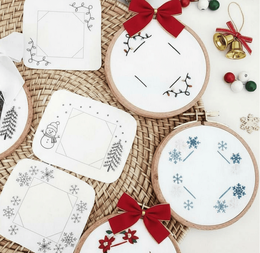 Photo Frame Stick And Stitch Patterns | Creative Christmas Stitck | Perfect Handmade Anniversary Gift - image 1