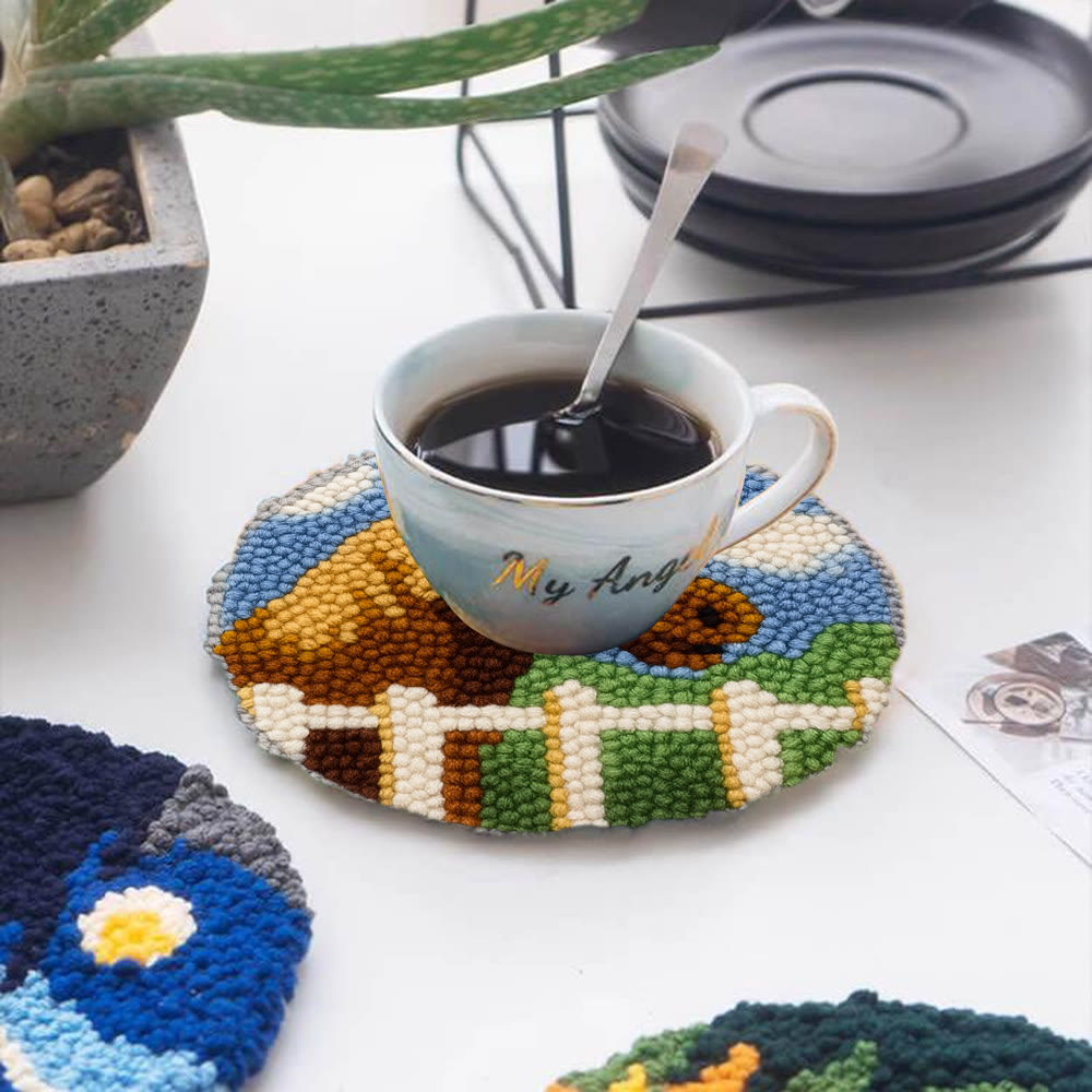 Horse Pasture Punch Needle Kit - Rustic Handcraft Gift |  Artisan-Crafted Art - image 7