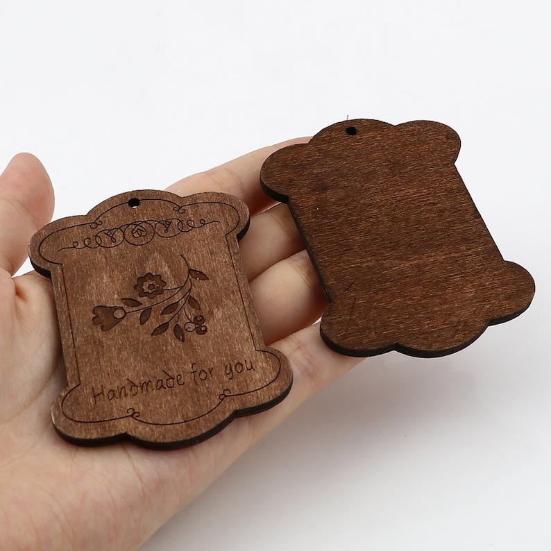 Embroidery Wooden Floss Bobbins - Sewing Thread Organizer | Perfect Gift For Handmade Lovers  - image 5