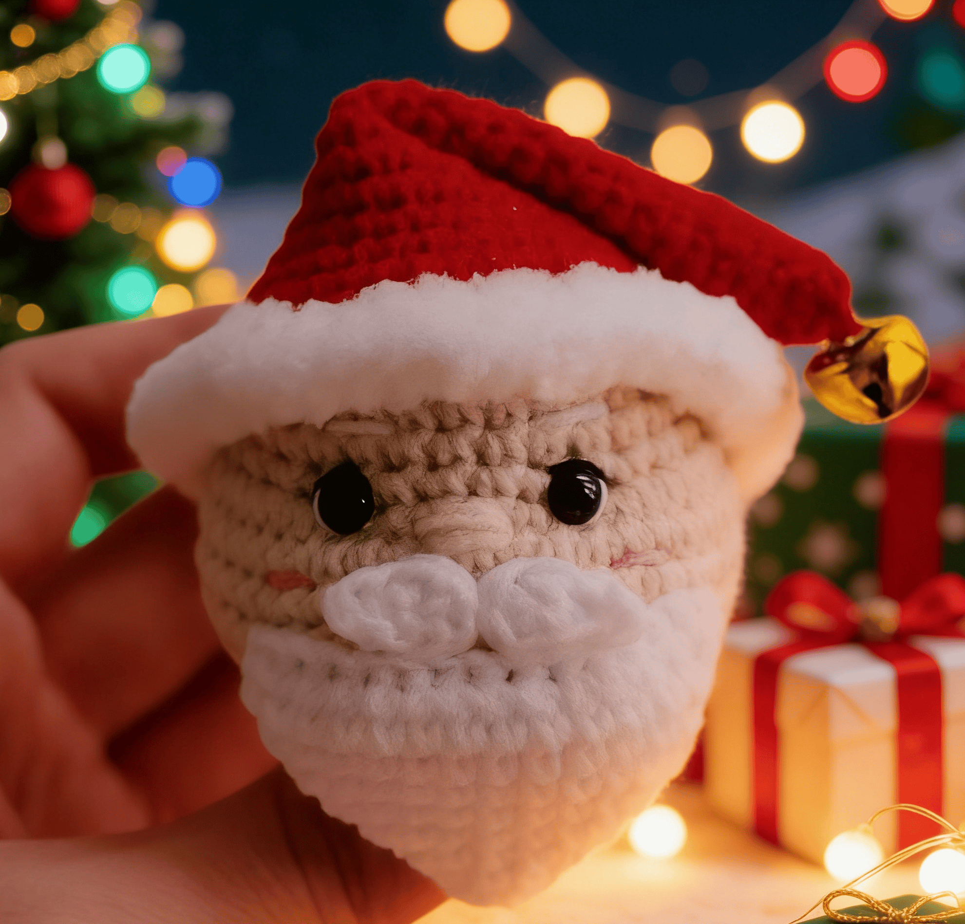 Diy Handmade Christmas Crochet Kit - Unique Christmas Ornaments | Perfect Holiday Gift Idea - Santa Claus - image 2