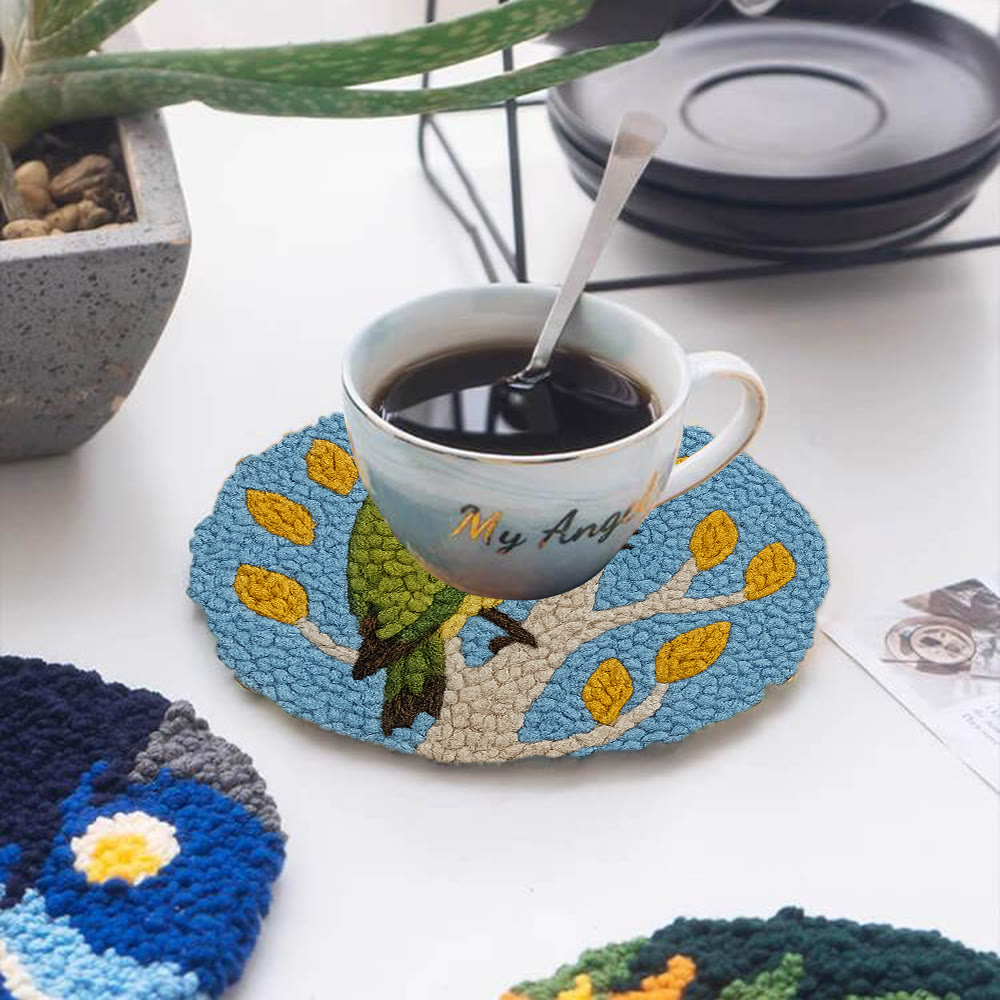 Woodpecker Branch Punch Needle Kit – Beginner-friendly Diy | Fresh Nature Home Ornament - image 5