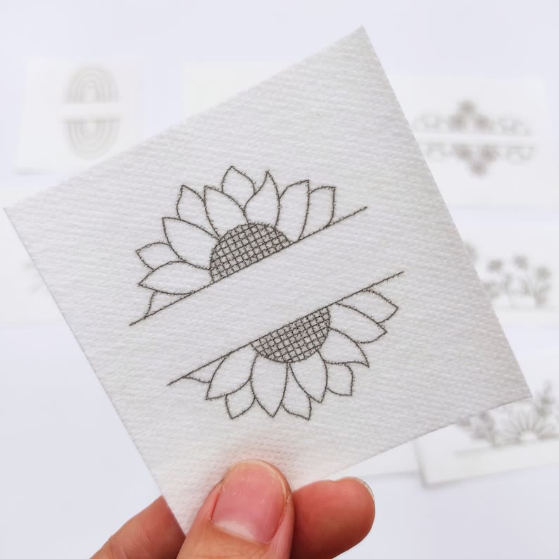 Floral Stick And Stitch Patterns | Diy Floral Designs | Gift For Stitch Lovers - image 2