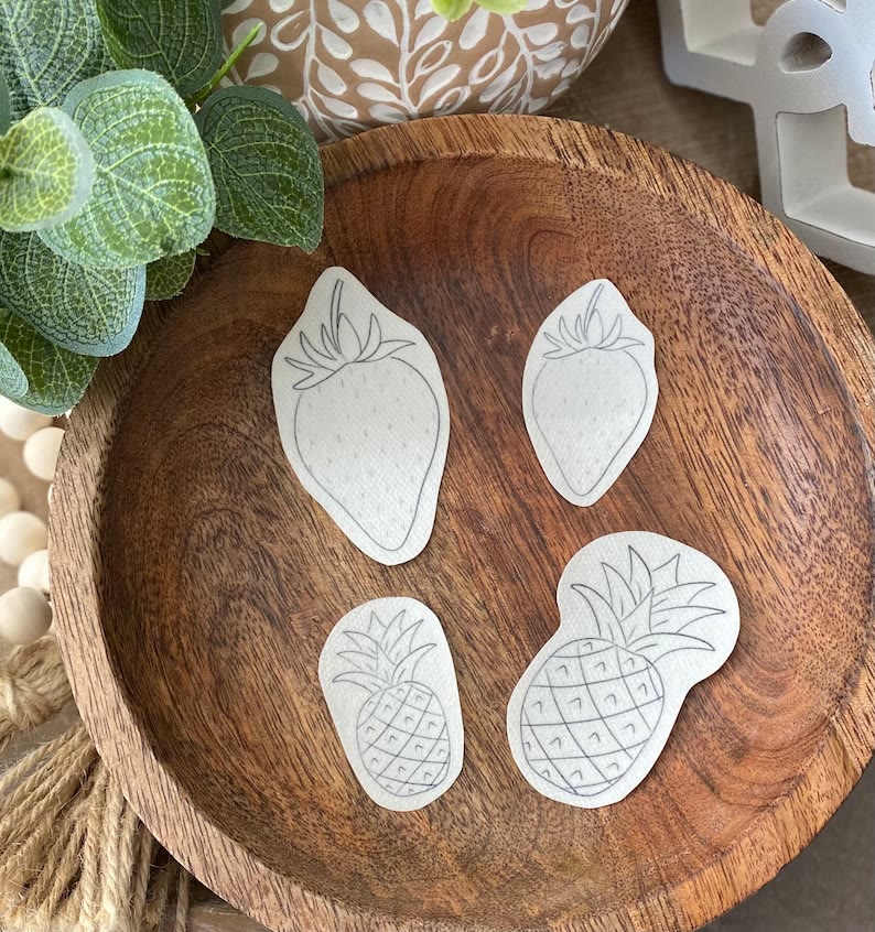 Fruit Series Stick And Stitch Patterns - Lovely Stitch Pattern | Nice For Diy Cloth - image 3