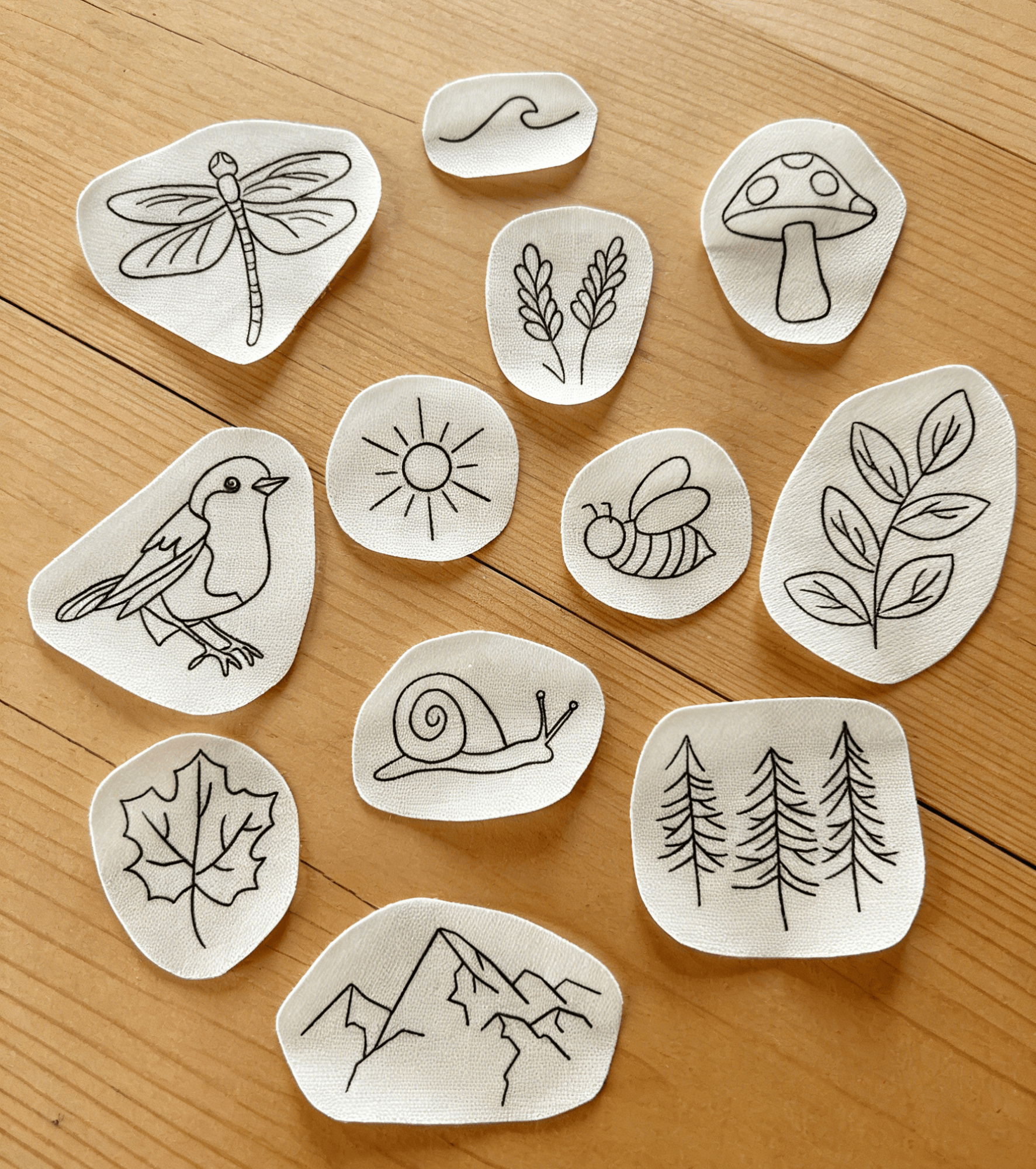  Insect And Animal Stick And Stitch Patterns - Perfect For Embroidered Clothing | Diy Stitch Artwork - image 1