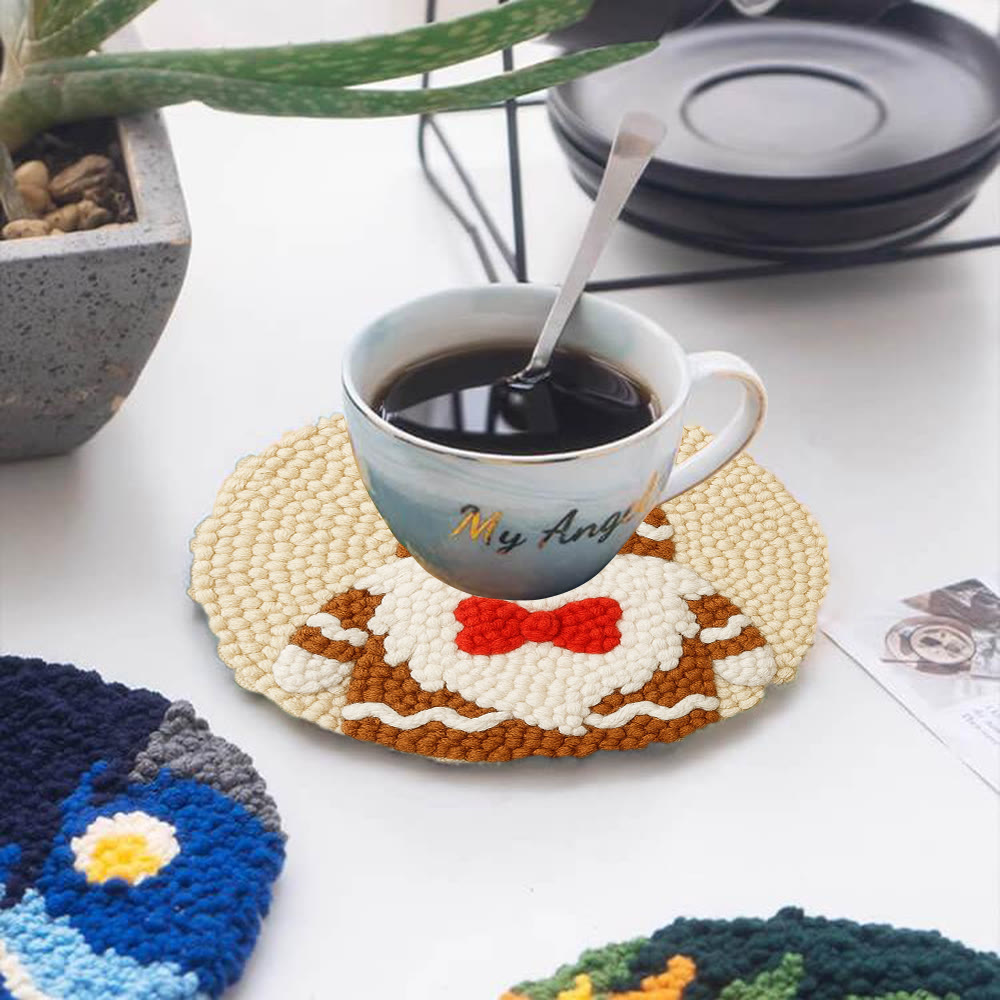 Cute Gnome Punch Needle Kit – Beginner-friendly Project | Charming Handmade Decorative Wall Art - image 5