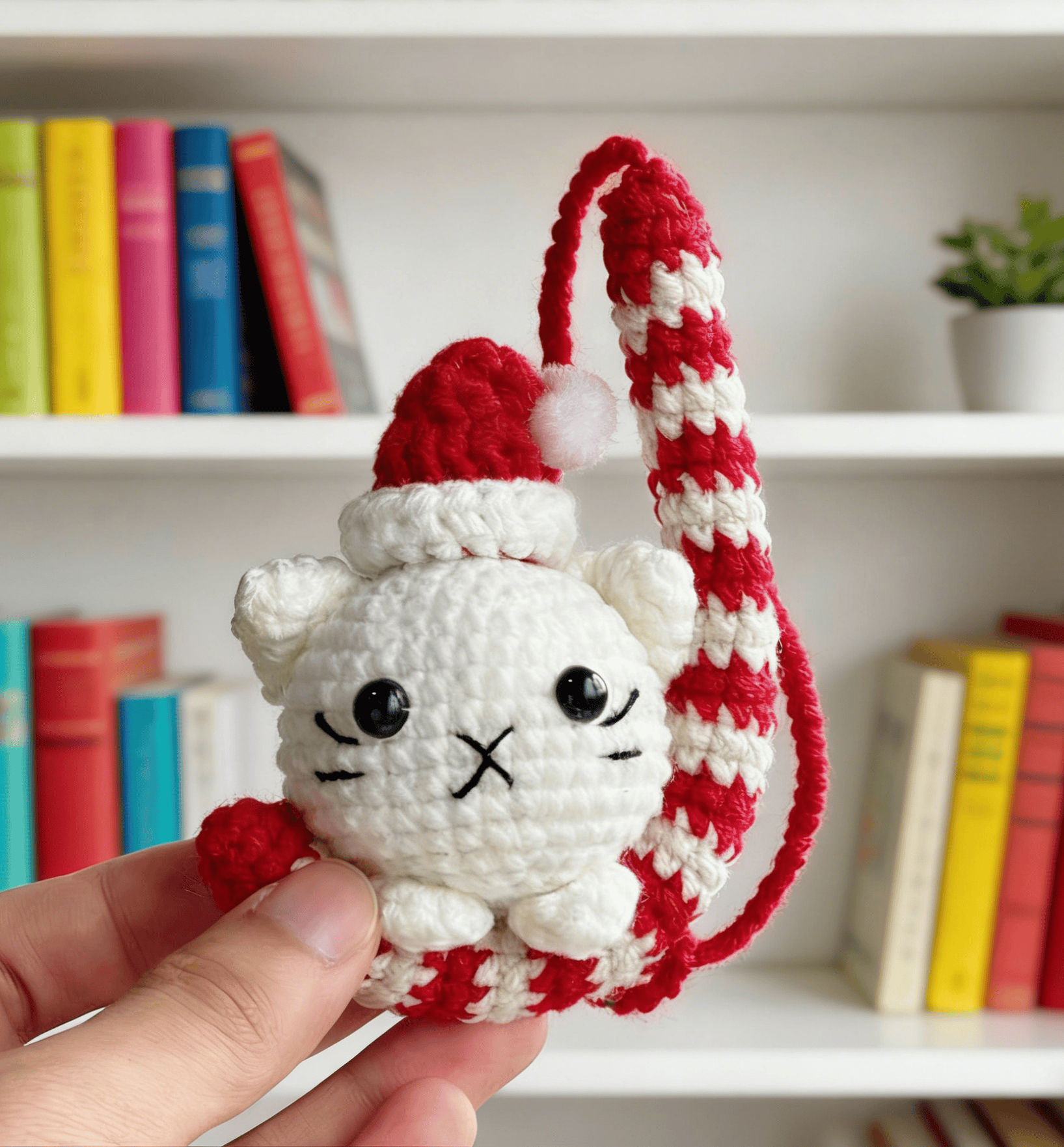 Diy Handmade Kitten Crochet Kit - Unique Handmade Ornament | Creative Crocheted Craft - Handmade Kitten Crochet Kit - image 2