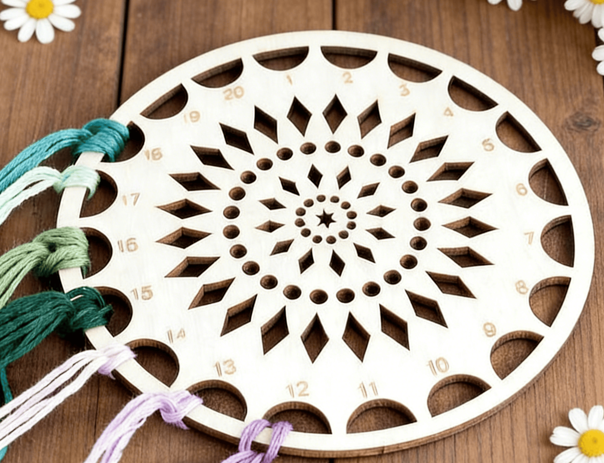 Embroidery Floss Organizer - Creative Thread Holder | Unique Gift For Crafter - #3 - image 4