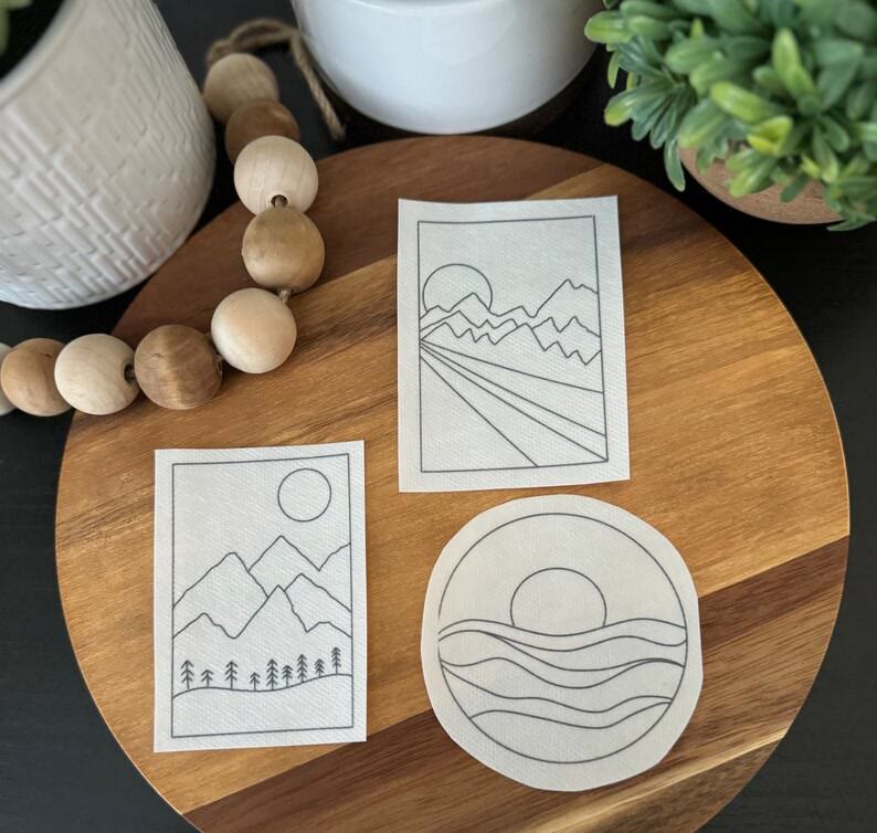 Landscape Stick And Stitch Patterns | Nice Gifts Idea | Creative Stitch Art - image 2