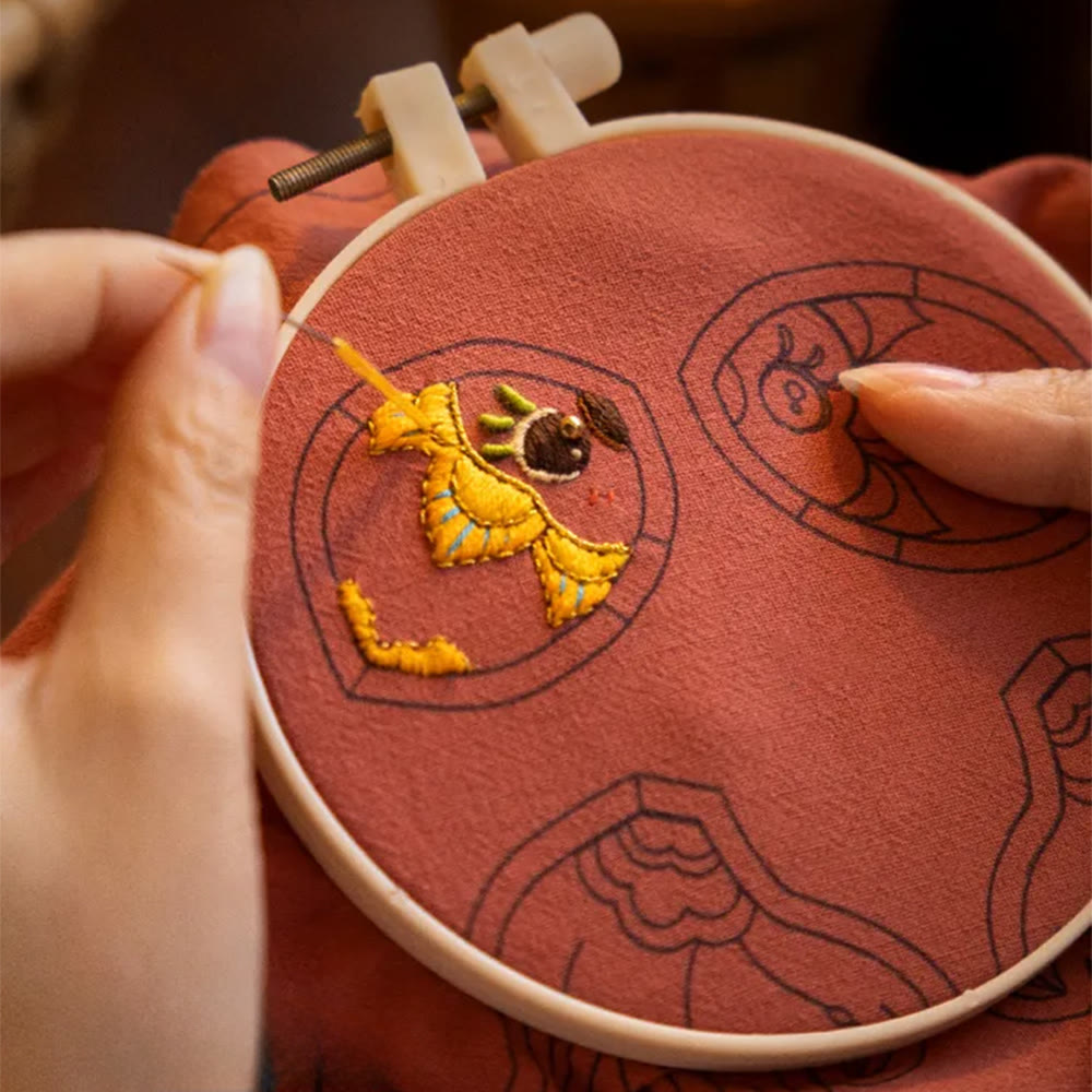 Little Horse And Companion Embroidery Kit - Adorable Animal Craft | Perfect Handmade Pendant | Unique Gift Idea - image 10