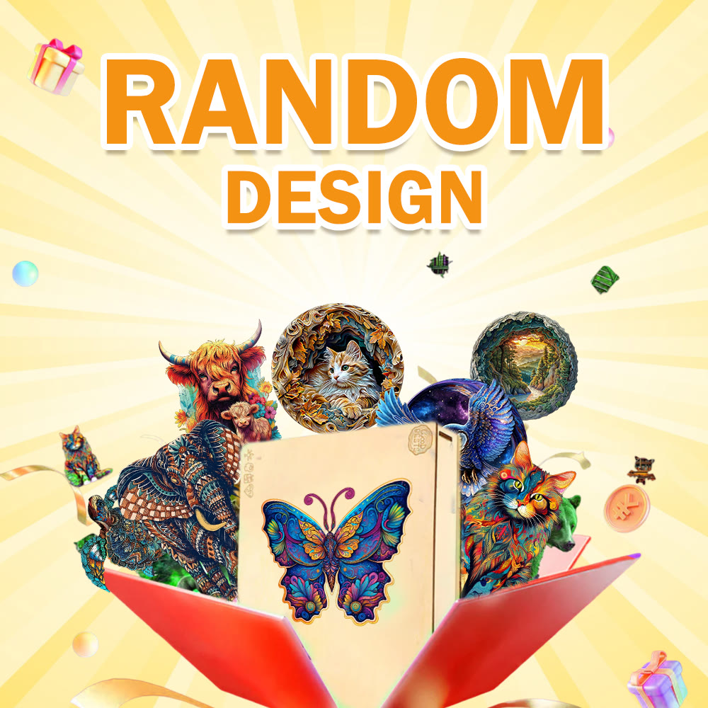 🔥lowest Price Ever - Random Design Wooden Jigsaw Puzzle - image 1