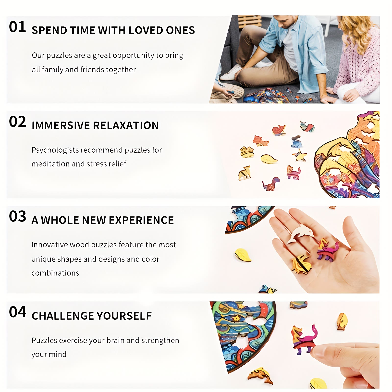 🔥lowest Price Ever - Random Design Wooden Jigsaw Puzzle - image 7